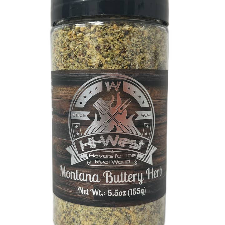 HI-West - Wholesale Dried Spice Mix - Hi-West Montana Buttery Herb 5.5oz0
