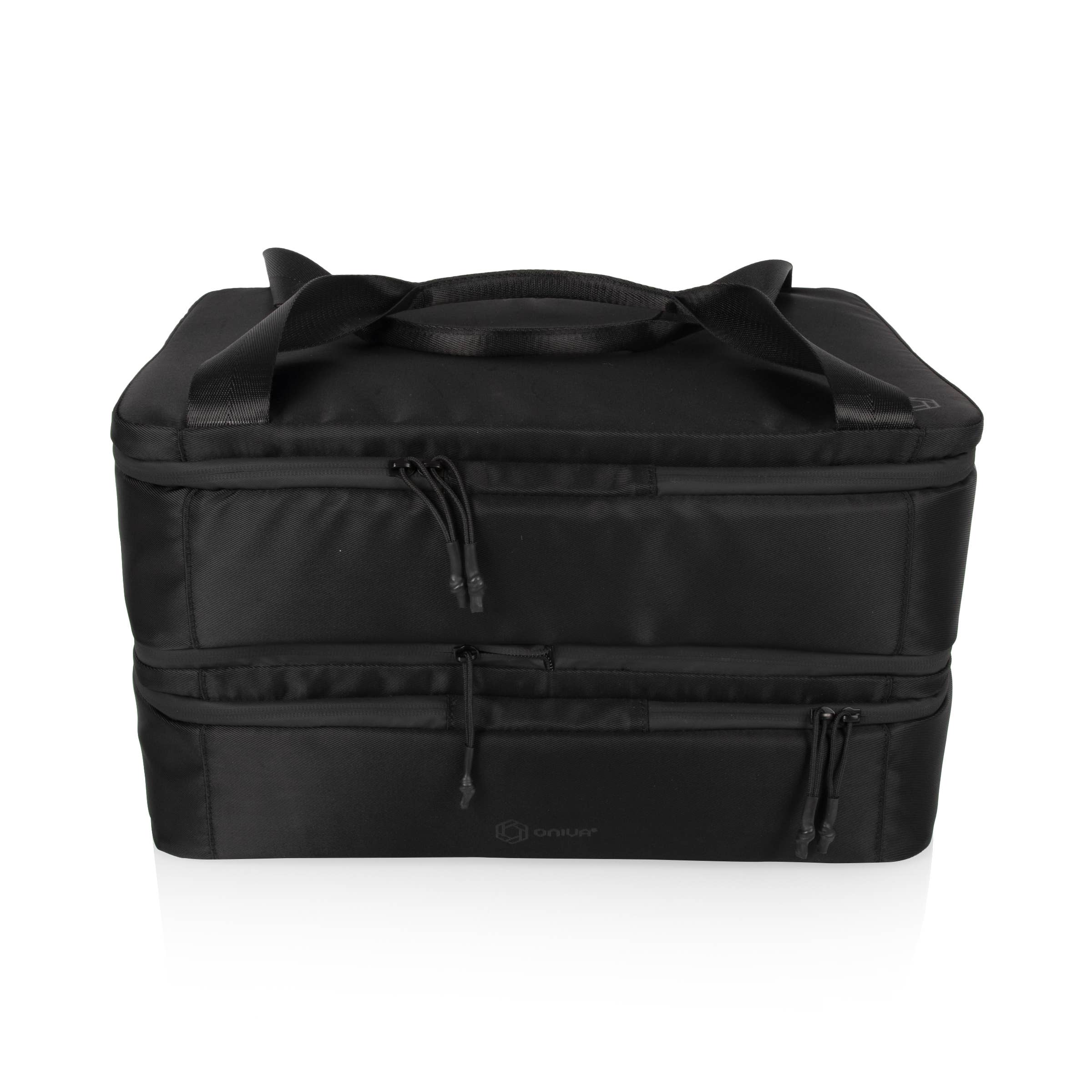 Picnic Time Family of Brands - Wholesale Cooler/Cooler Bag - Double Decker Casserole Tote, (Black)11