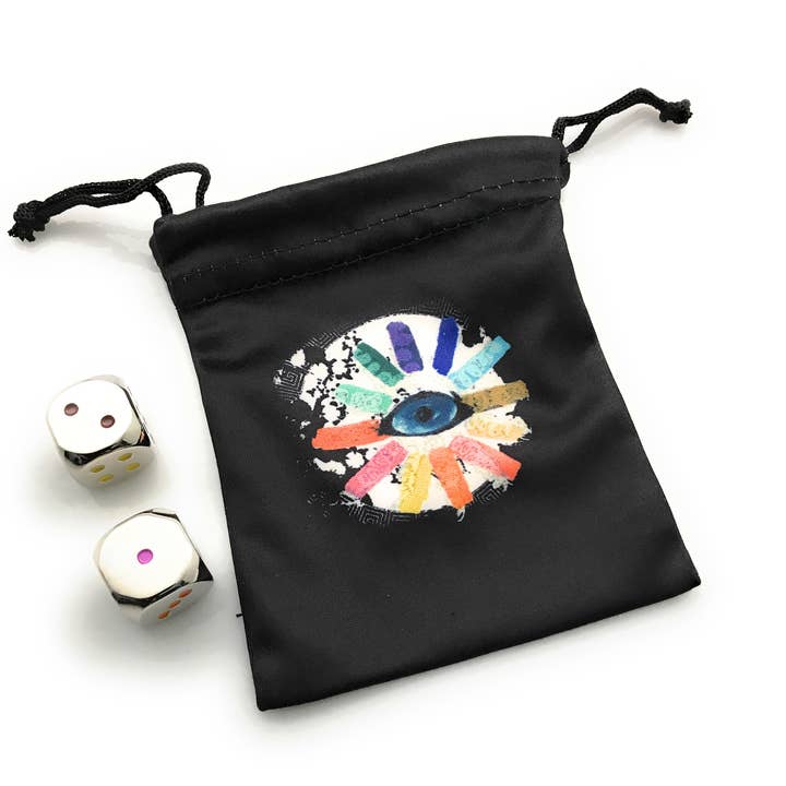 Clarity Zinc Alloy Dice - Set of 2 for wholesale by Clarity Lifestyle LLC