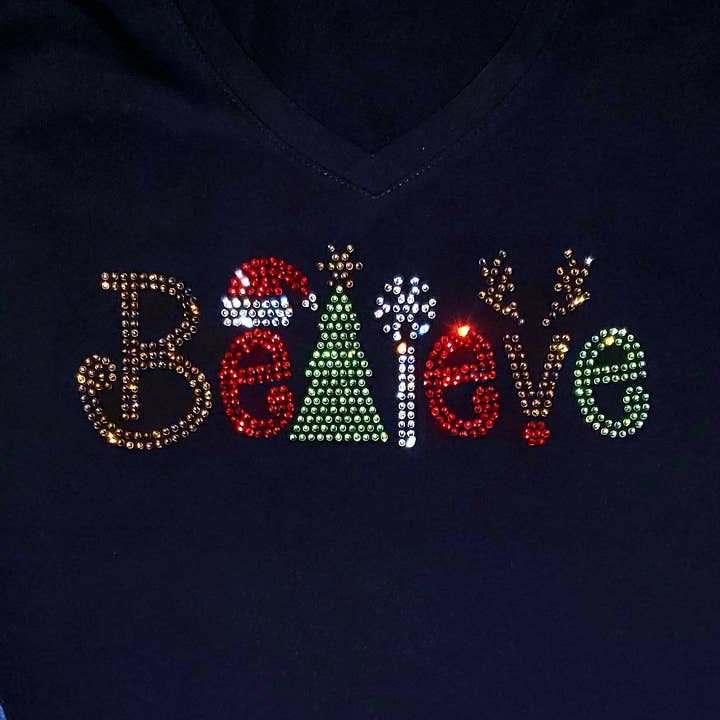 Acredite apenas no design de transferência de hotfix por atacado de Crystallized by Sparkle