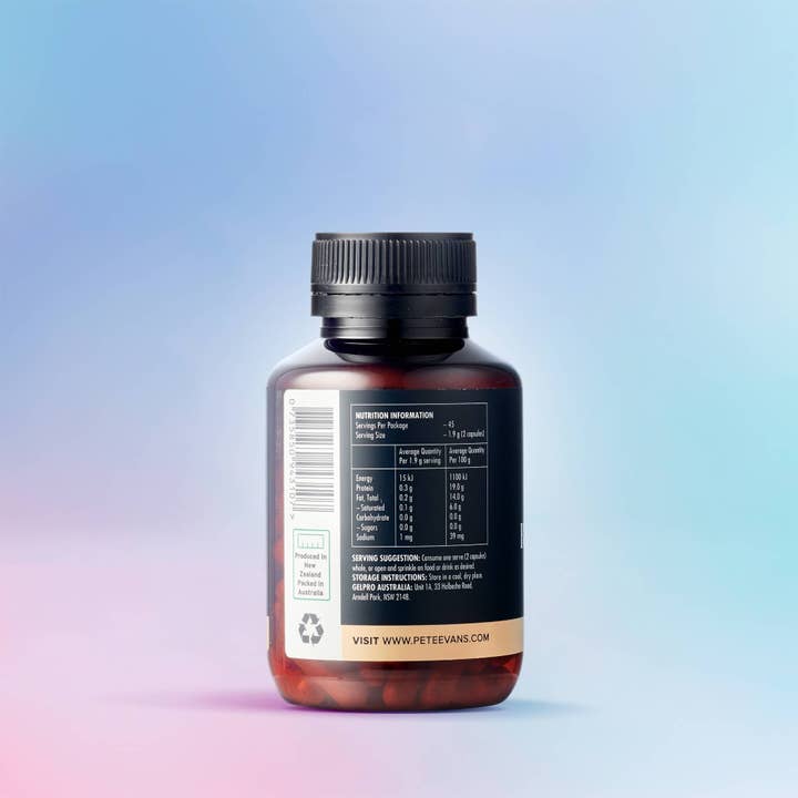 Gelpro Australia - Wholesale Oral Supplement/Vitamin - Pete Evans Grass Fed Beef Marrow Capsules - 90 Caps