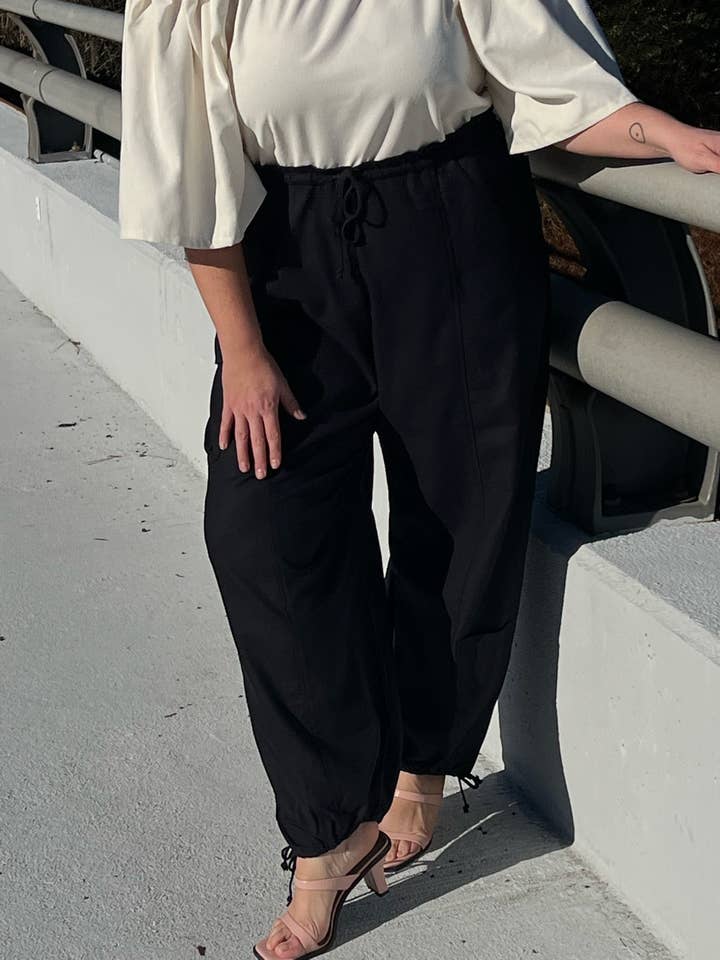 Na Nin – Calças - Mulher por atacado – Calças Cargo de Seda Cooper Canvas13