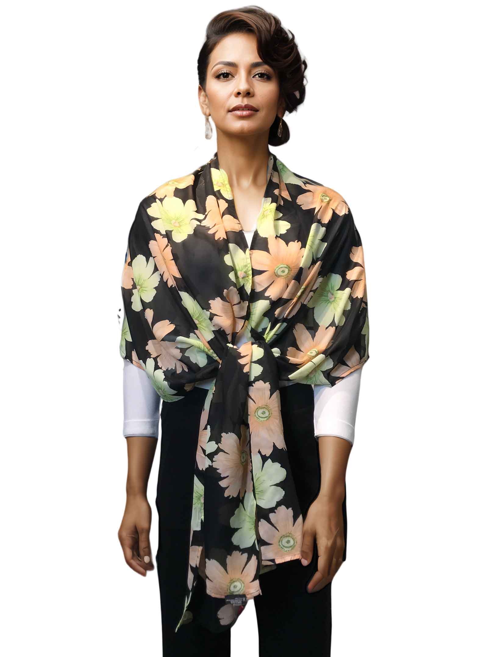 The Magic Scarf Company – wholesale Wrap – Women's – 679 - Georgette Wraps13