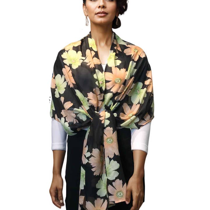 The Magic Scarf Company – wholesale Wrap – Women's – 679 - Georgette Wraps13