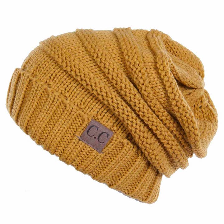 Hana - Wholesale Beanie - Women's - C.C Oversize Slouchy Knitted Beanie17