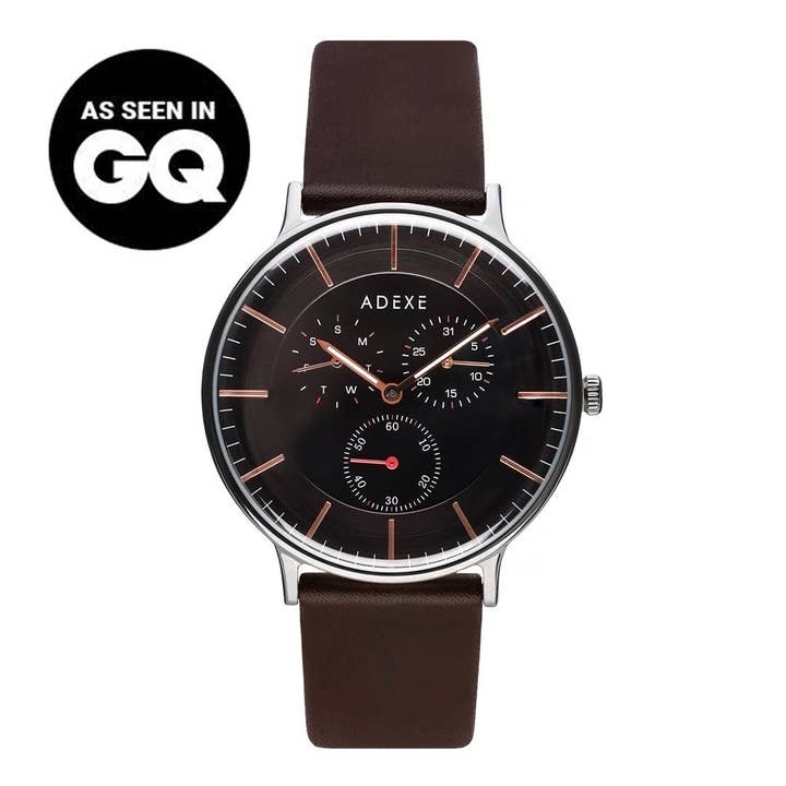 They 2.0 Silber & Braun für den Großhandel von ADEXE Watches