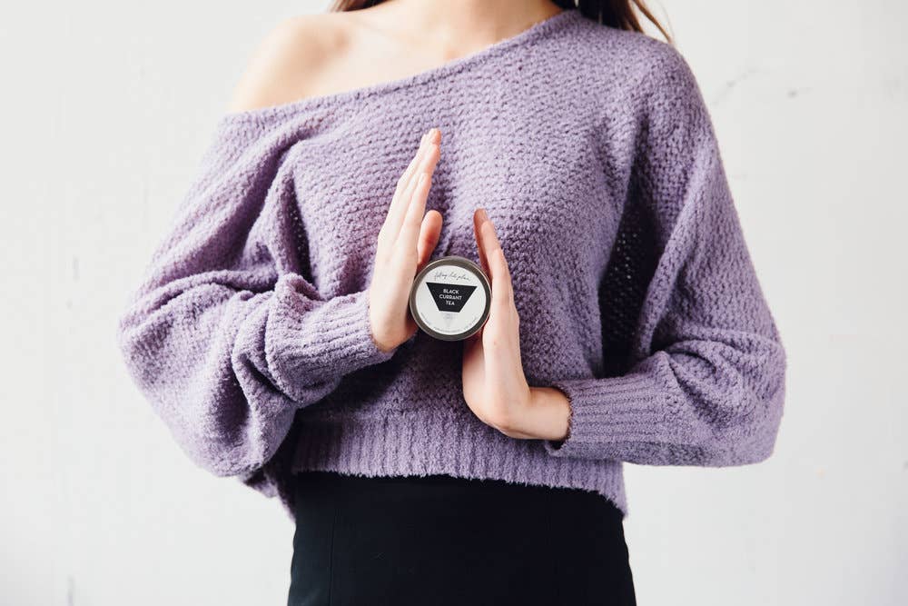 REMOVED BRAND - Wholesale Travel Candles - Black Currant Tea- Travel Candle3