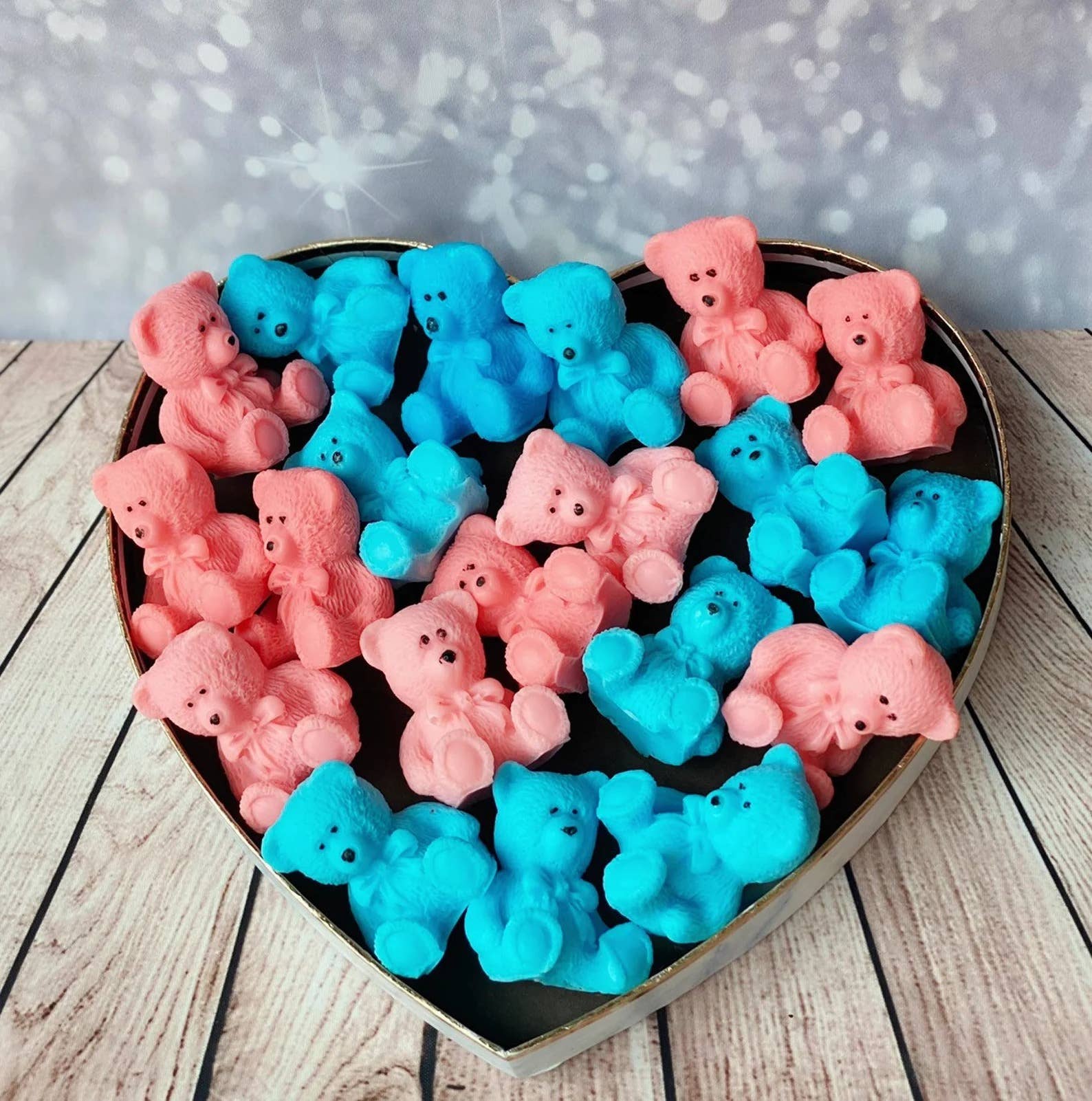 TheDivaSoap – wholesale Party gift – 25 Bear Soap Baby Shower Favors4