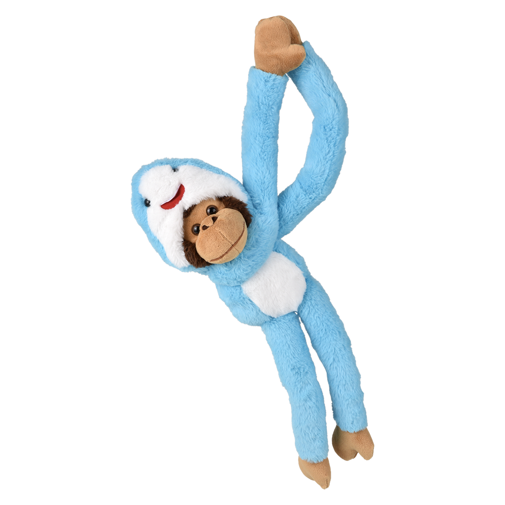 The Toy Network - Wholesale Stuffed/Plush Toy - Kids & Baby - (T) 27.5" DRESSED SHARK HANGING MONKEY1