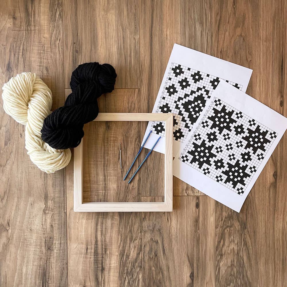 Crafter – Kit de artesanato DIY por atacado – Kit de Oficina de Tecelagem de Moldura6