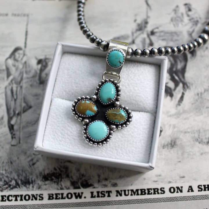 Sonoran Türkis-Cluster-Anhänger für den Großhandel von The Diamond J