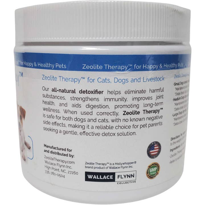 Power of Zeolite - Wholesale Pet Supplement - Cat/Dog - Zeolite Therapy™ for Cats and Dogs 16 oz. and Display Poster2