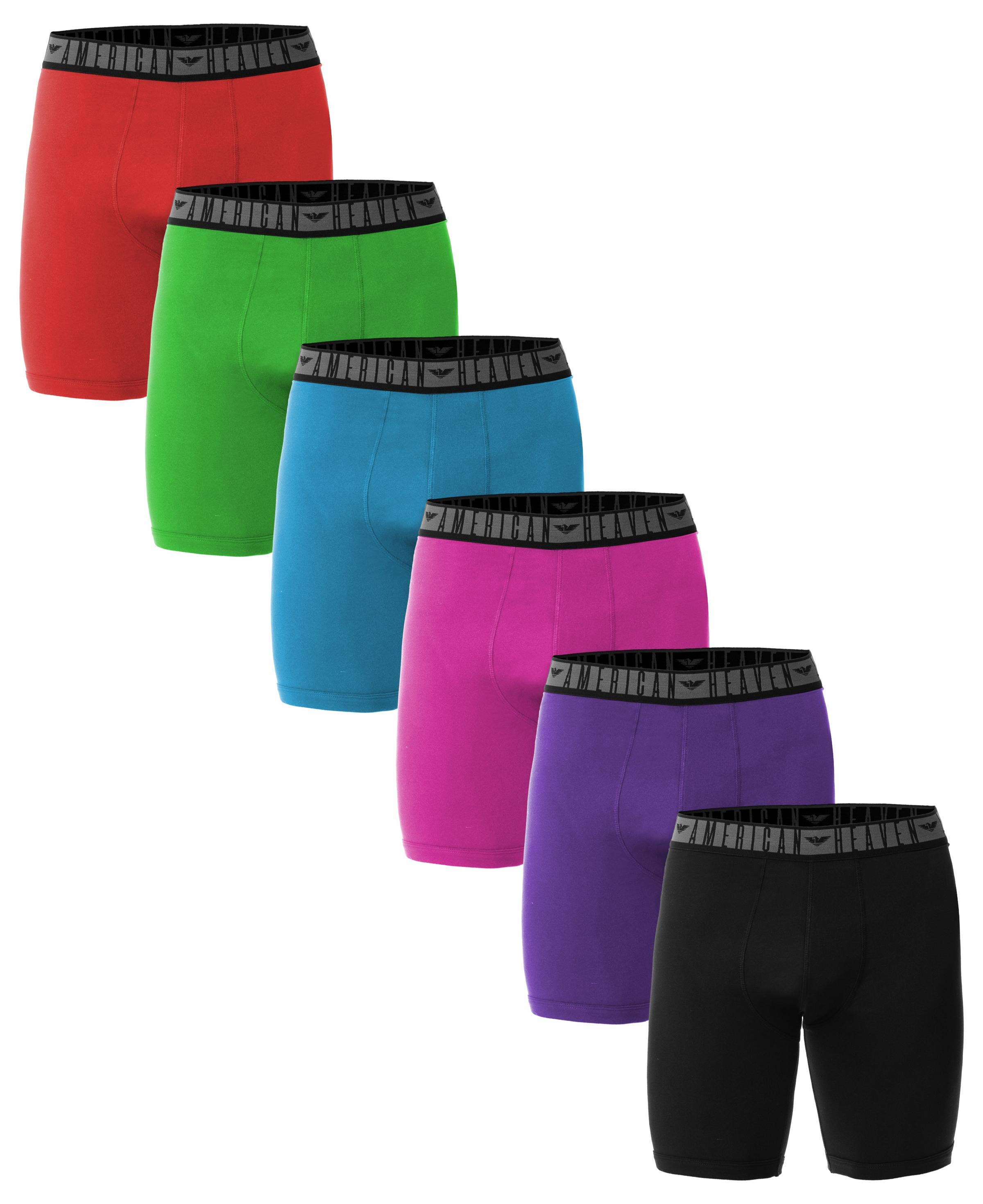 I-Wear Brands - Wholesale Underwear - Men's - 6 Pack Men's Ultra Soft Flex Fitted Boxer Brief4