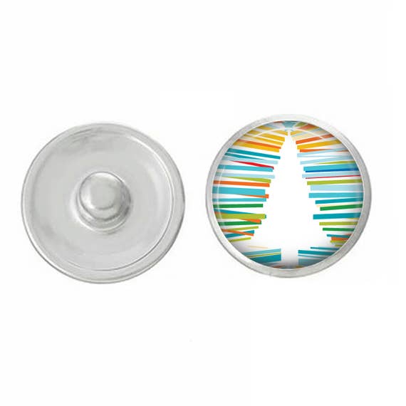 Christmas - Holiday - Winter - Tree - Snap Jewelry for wholesale by Say It in A Snap Jewelry
