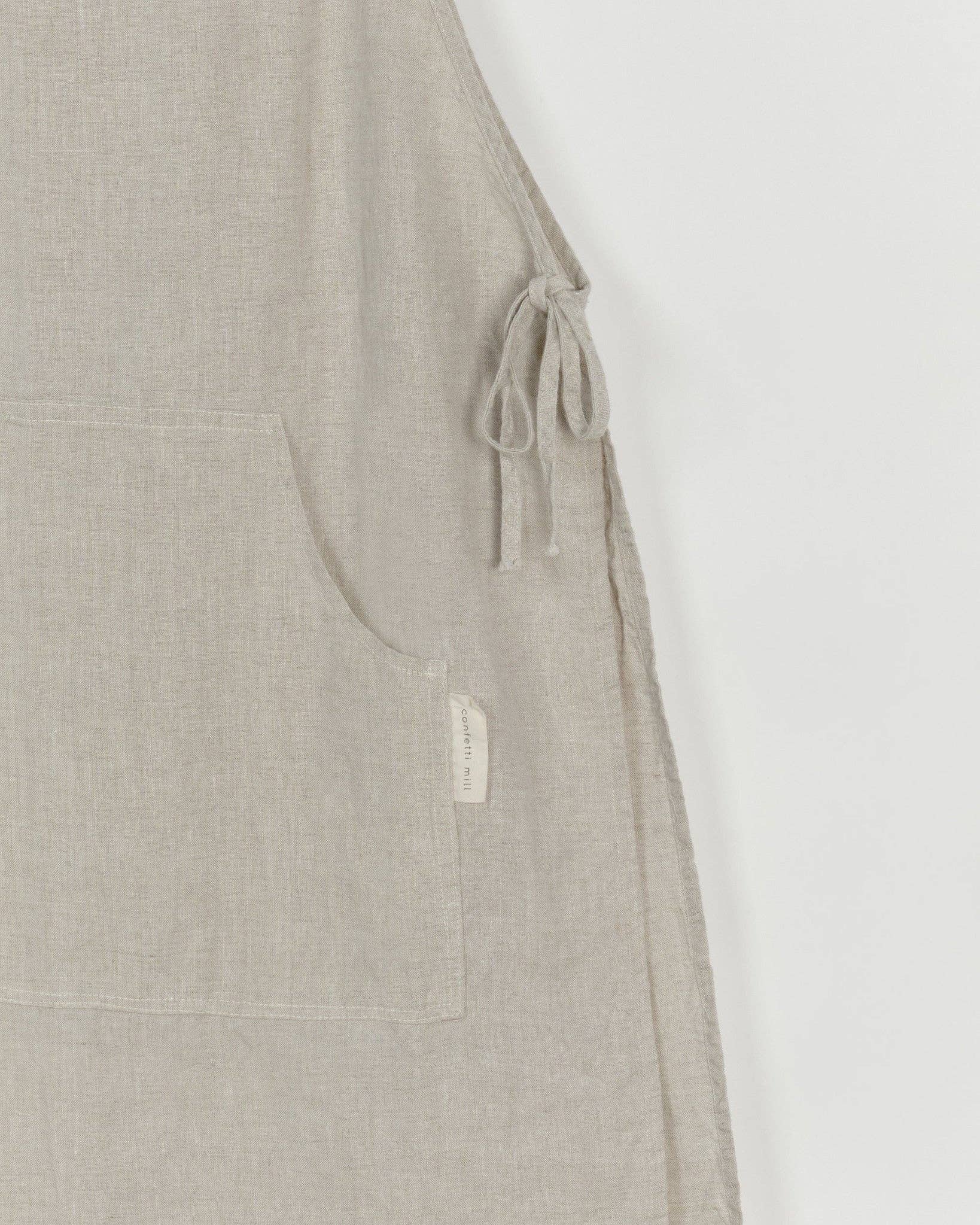 confetti mill - Wholesale Apron - Linen Gardener Apron - Oatmeal7