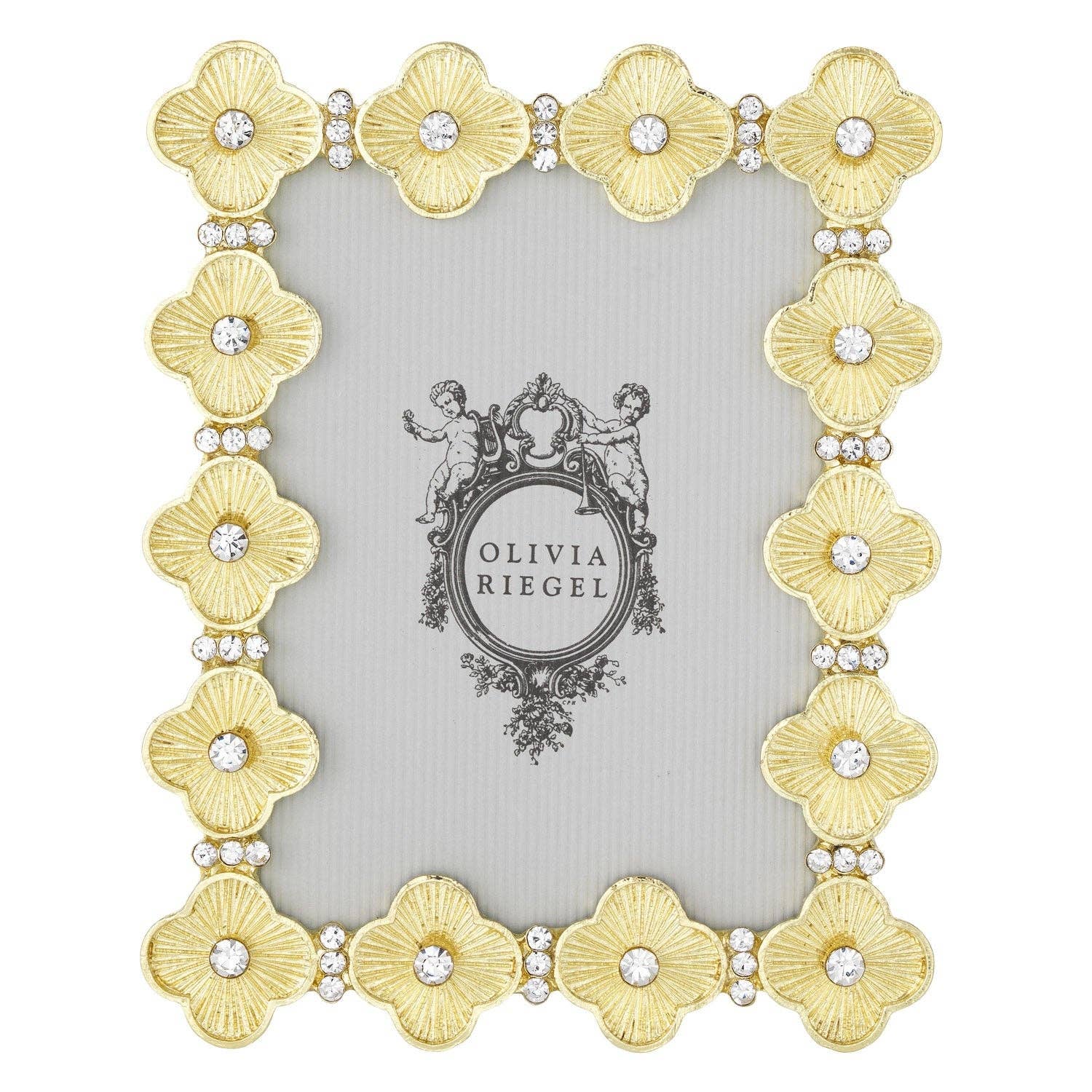 OLIVIA RIEGEL - Vente Cadres photos - Cadre Trèfle | Cadre Photo | Cadres Dorés | Cadres Argentés0