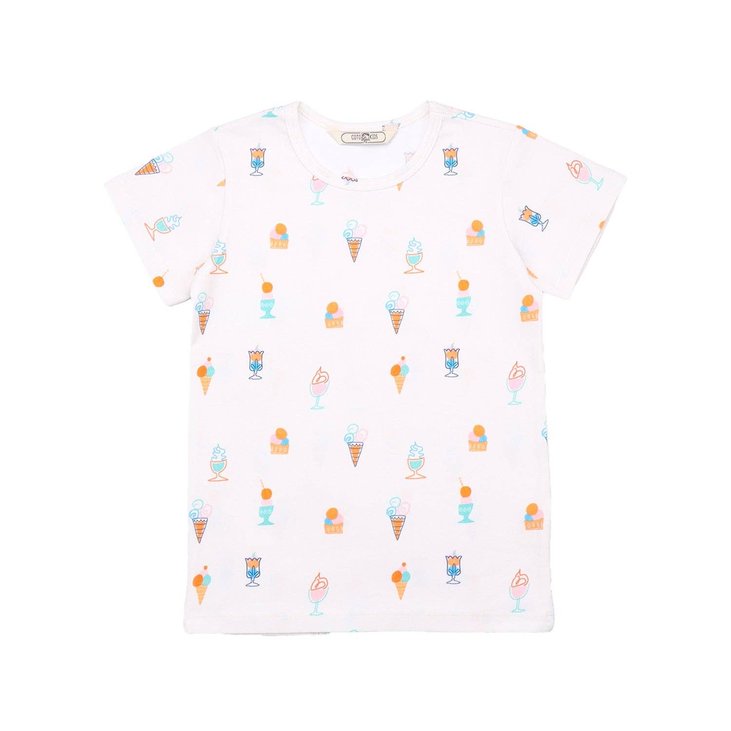 walkiddy - Vente T-shirt – enfant - T-shirt de crème glacée2