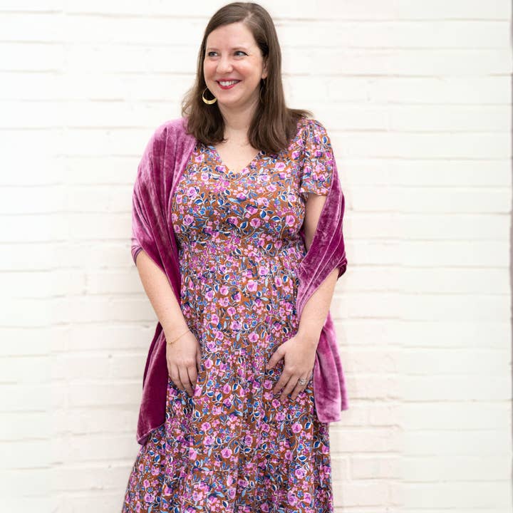 Dana Herbert - Wholesale Wrap - Women's - Silk Velvet Shawl Wrap7