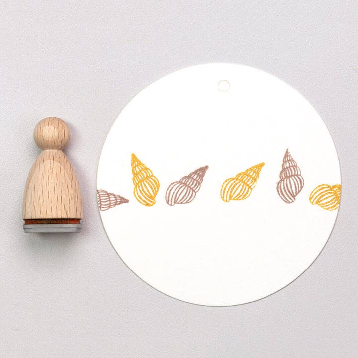 12x Sello | Rayas de concha para venta al por mayor de Perlenfischer