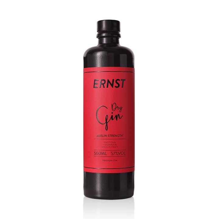 57 % Ernst Dry Gin tør gin 0,5 L – den med det særlige touch for engroshandel hos Ernst Dry Gin