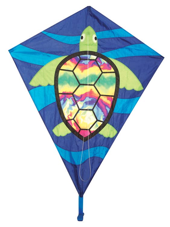 40" Sea Turtle Diamond Kite for wholesale by Skydog Kites LLC