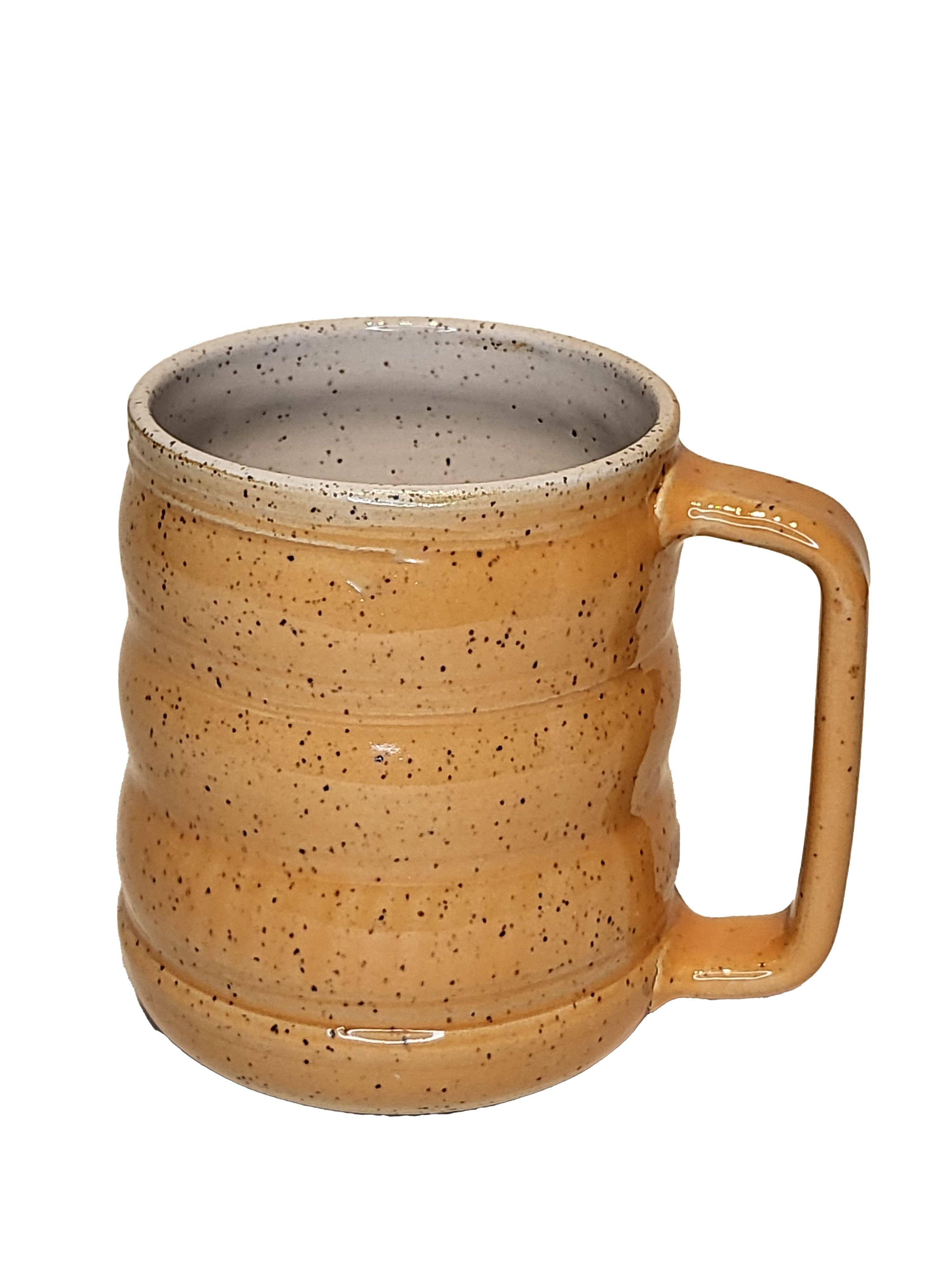 Stoney Ridge Pottery - Vente Tasse à café - Mug à café ondulé en grès fait main2