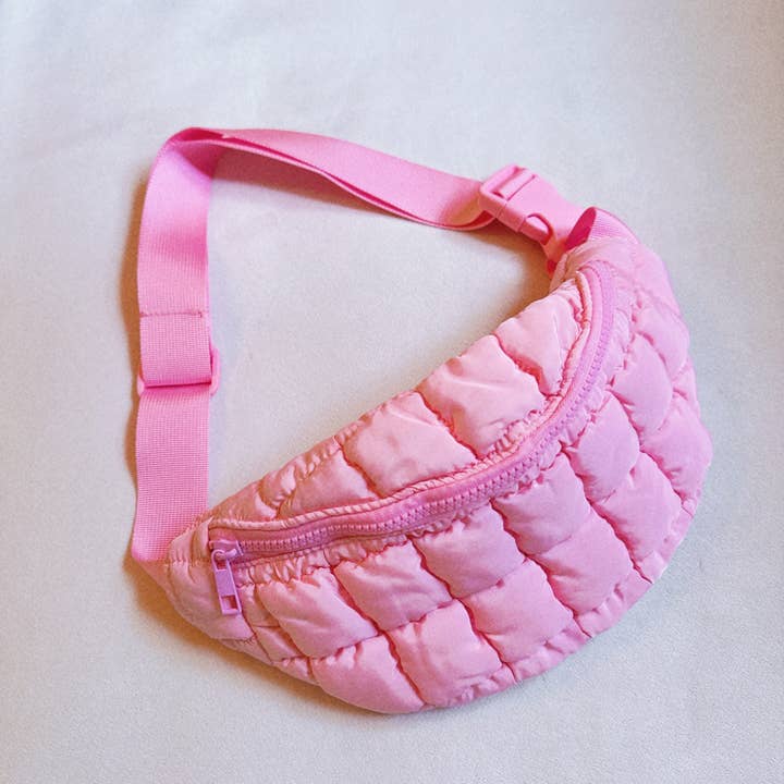 Ellison+Young - Wholesale Crossbody Bag - Women's - Perfect Puffy Banana Shape Sling Bag