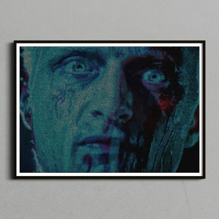 Blade Runner - Screenplay Art Print - Roy - Ledge for wholesale by Robotic Ewe