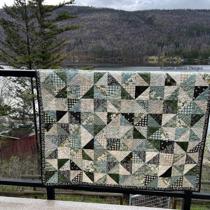 Coach House Designs - Wholesale Quilt - Scrappy Happiness Quilt Pattern4