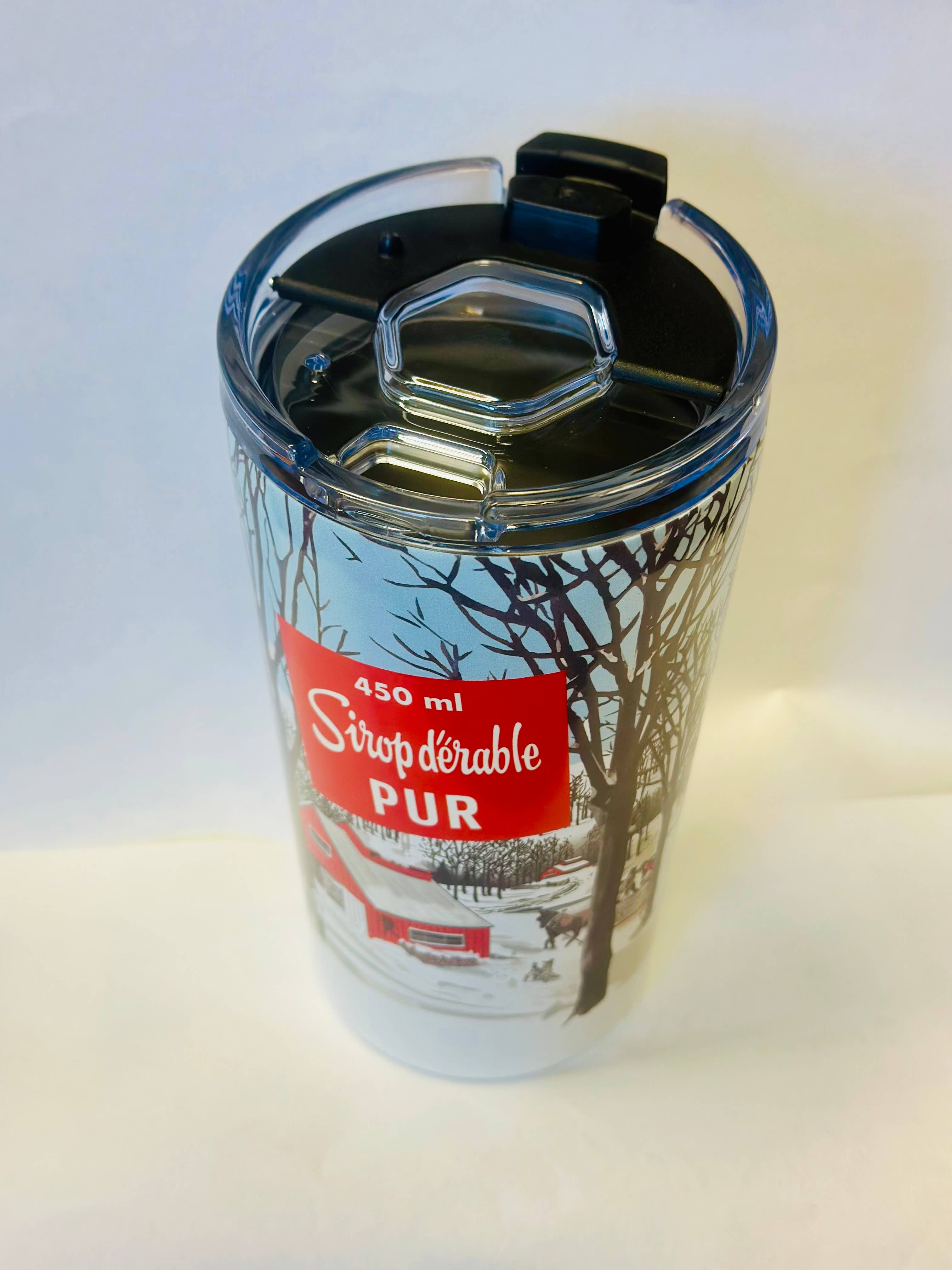 Seracon - Vente Gourde/bouteille isotherme - Gobelet Isotherme Sous Vide Érable2