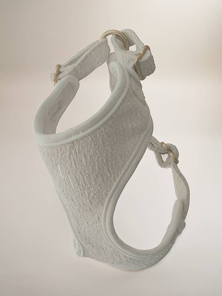 Harnais ajustable en forme de guimauve et de bouclé pour la vente par By Teddy