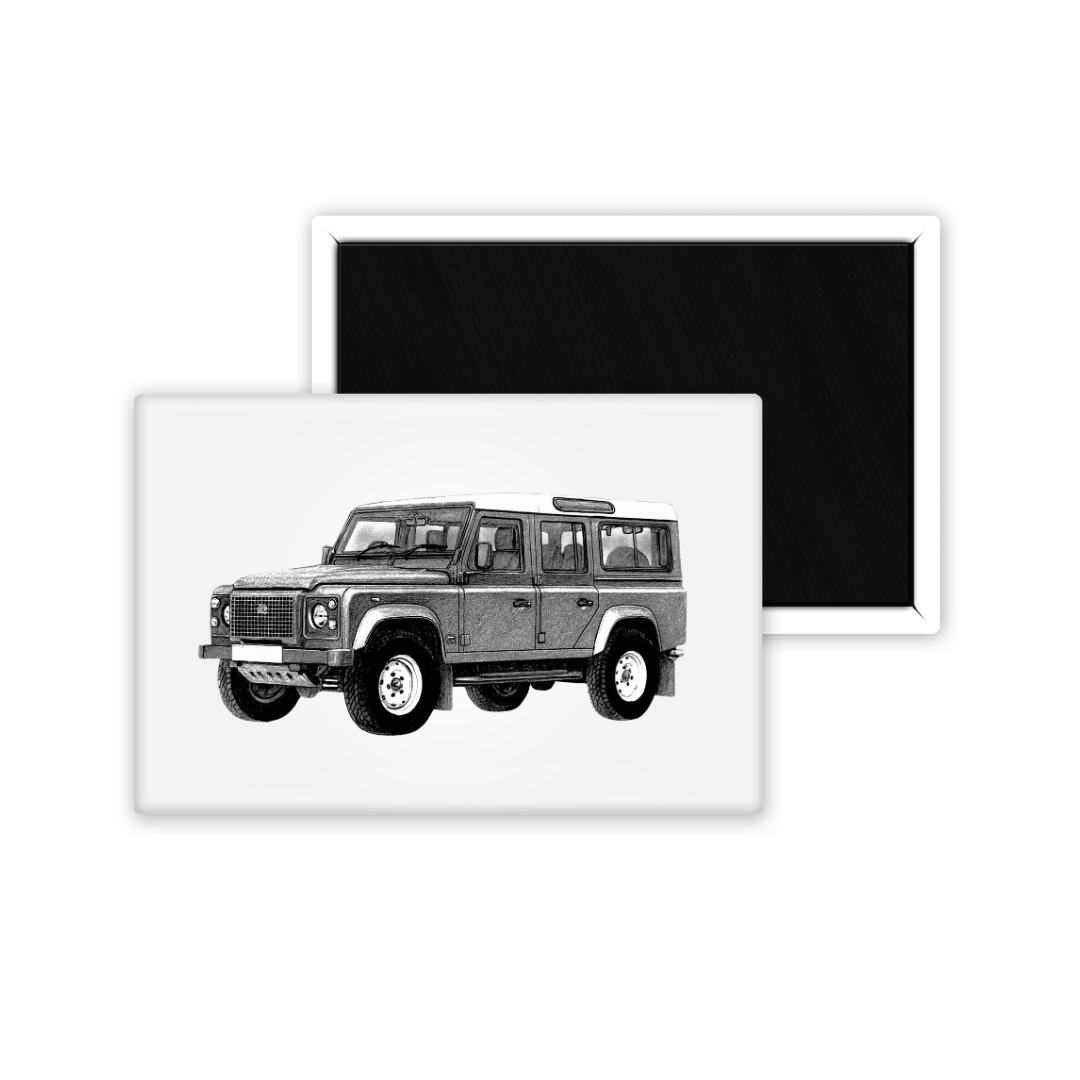 Libra Fine Arts – wholesale Magnet – Land Rover Fridge Magnet0