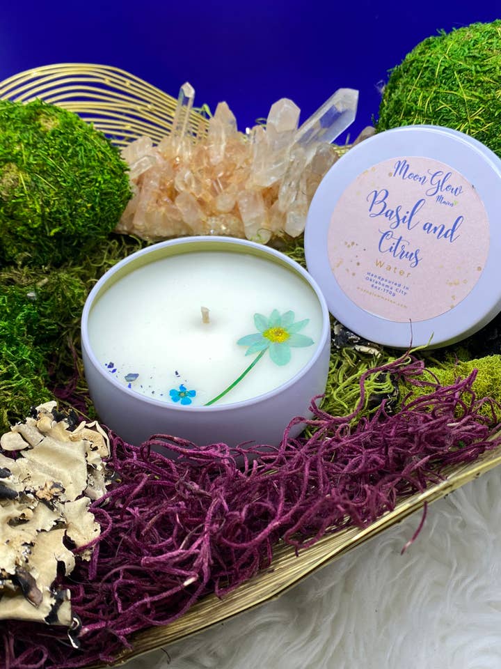 Wasserelement-Kerze für den Großhandel von MoonGlow Maven