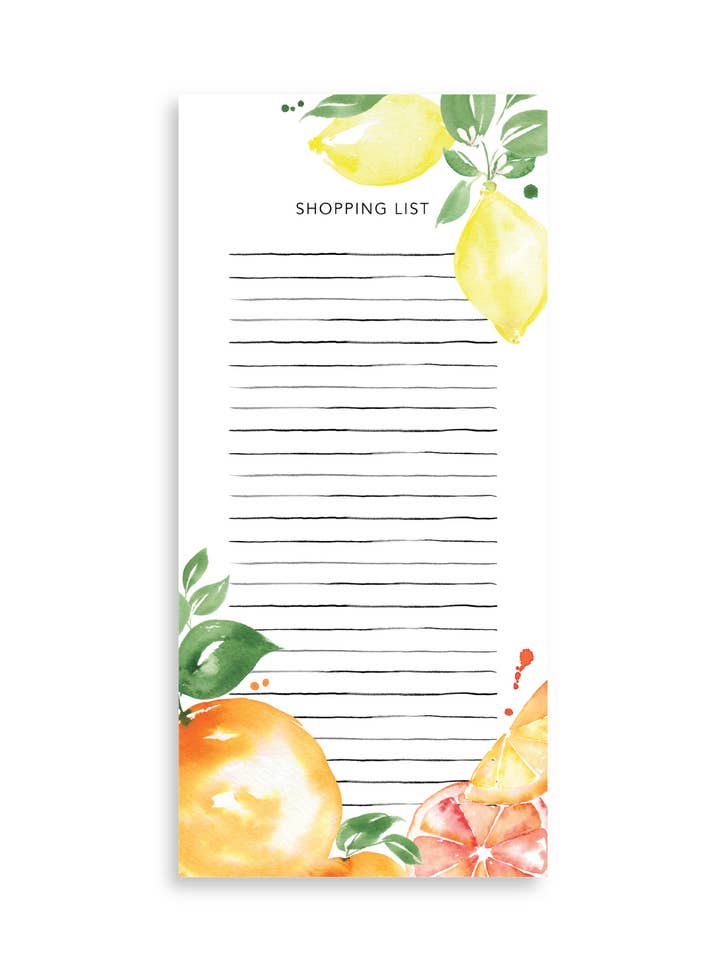 Market Day Notepad for wholesale by Ellen Walsh Designs