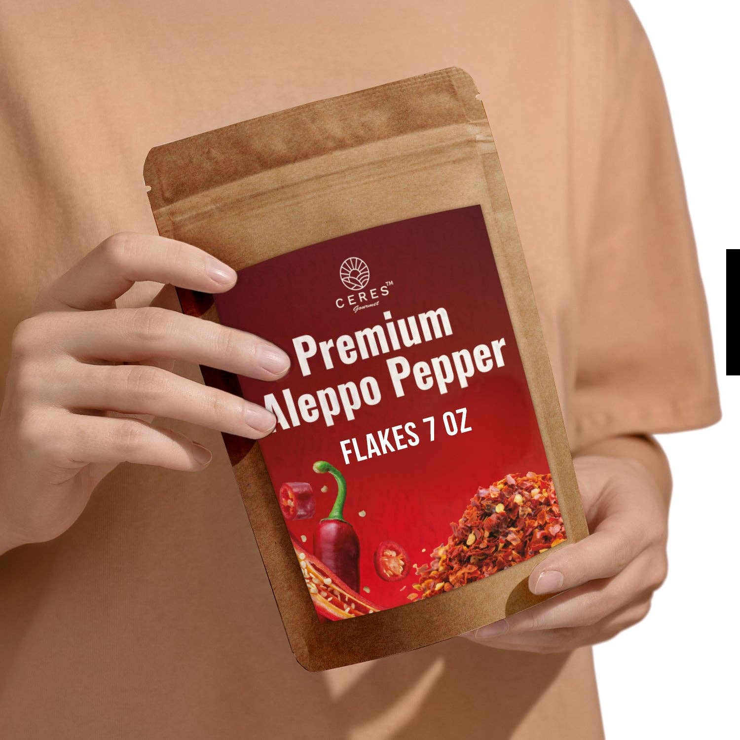 Ceres Gourmet - Wholesale Dried Spice - Premium Aleppo Pepper 7 Oz, Freshly Ground, Exquisite Flavor and Mild Heat8