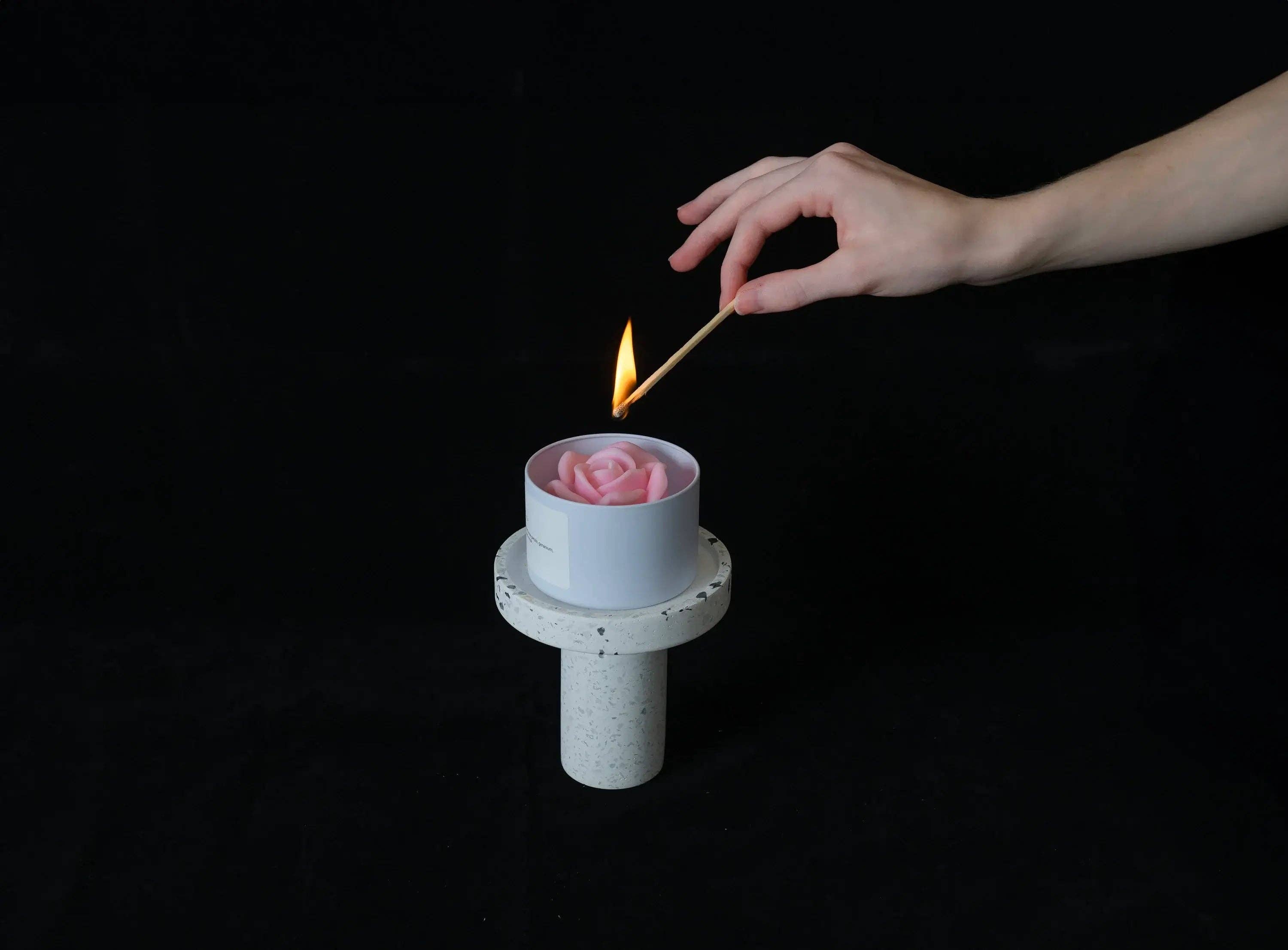 Crazy About Candles – wholesale Jar/filled candle – Flower in a Jar Candle – Handcrafted Soy Wax Scented Candle Gift3