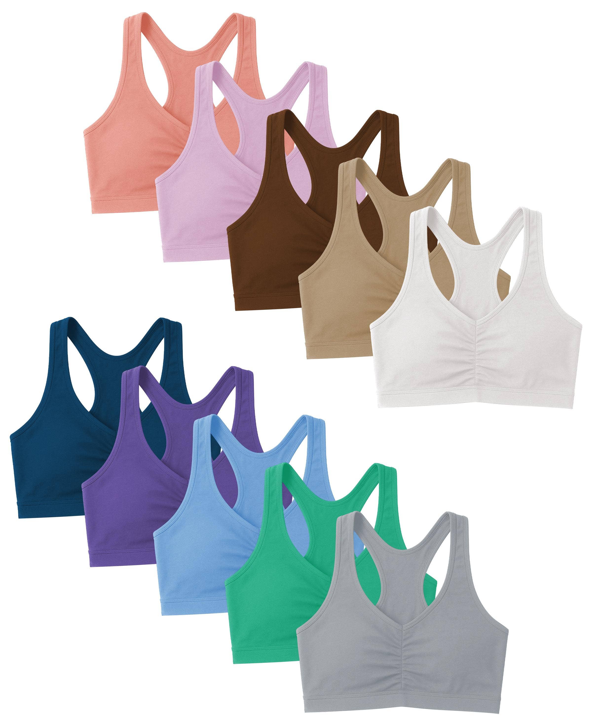 I-Wear Brands - Wholesale Sports Bra - Women's - Women's Cotton Racerback Pull-Over Sports Bra19
