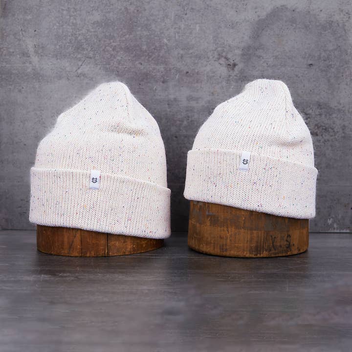 Upstate Stock - Vendita all'ingrosso Berretto - Unisex - Berretto Confetti Easy Fit in cotone riciclato super fine