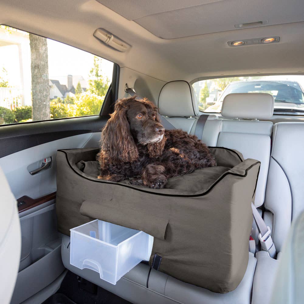 Snoozer Pet Products - Wholesale Pet Carrier - Dog - Luxury Lookout II Dog Car Seat with Microsuede1
