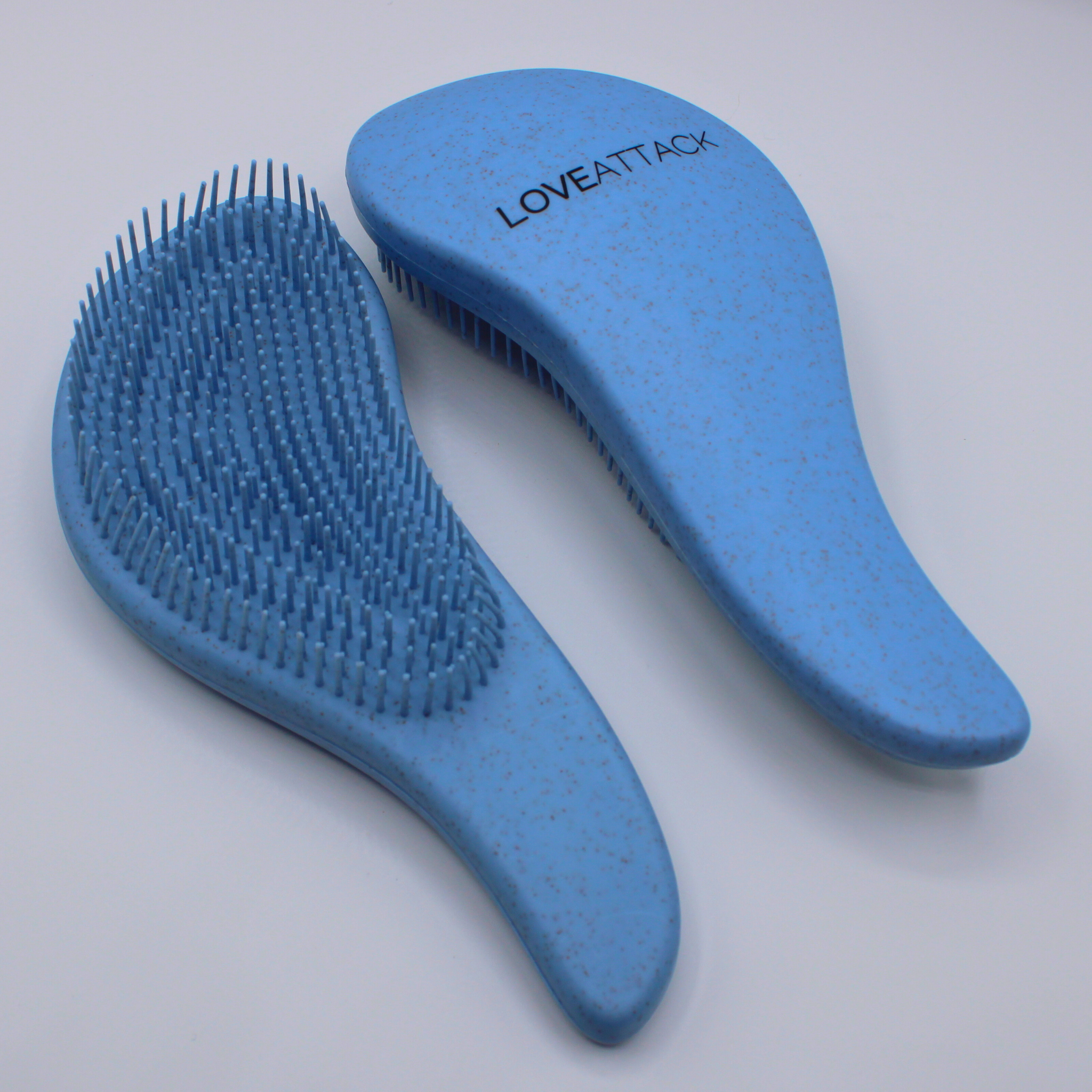 Love Attack - Wholesale Hair Brush/Comb - Wheat Straw Wet/Dry Detangling Hair Brush13