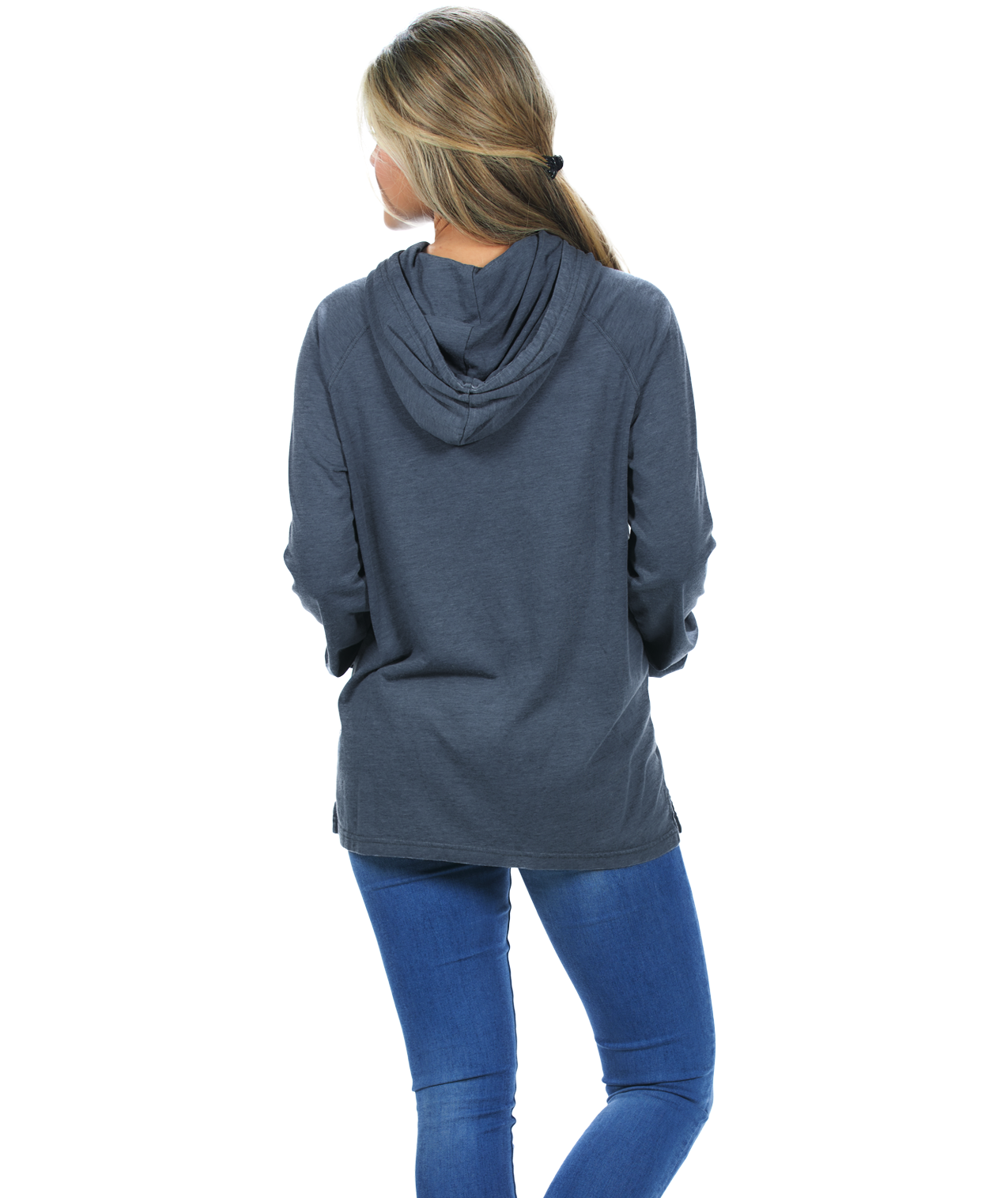 U.S. Apparel - Vente Sweat à capuche – femme - Chandail à capuchon unisexe en jersey - Light Garment Burnout Raglan41