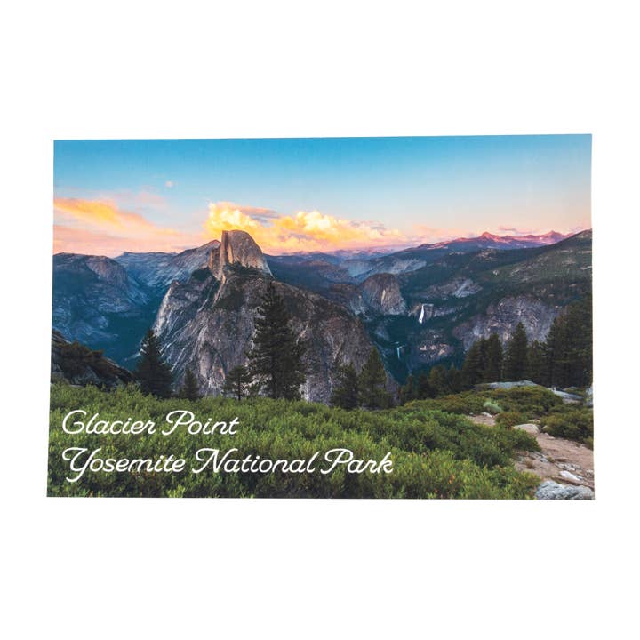 Glacier Point - Yosemite National Park - Postcard for wholesale by MORIAH QUINN PHOTOGRAPHY
