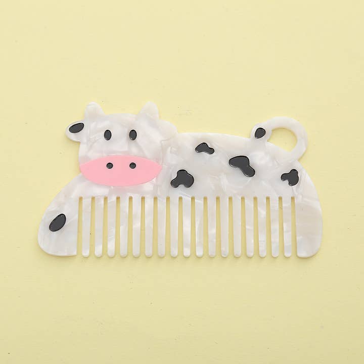 Rancho Alpino - Wholesale Hair Brush/Comb - Cute Animal-Shaped Comb, Portable Acetate Anti-Static Comb