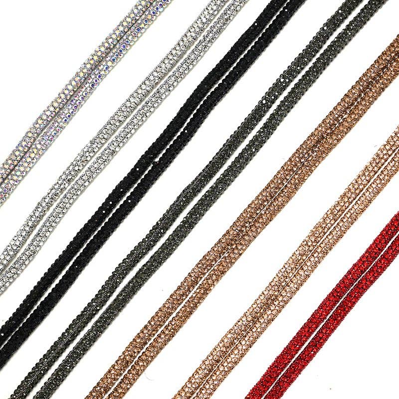 AMORINO SRL - Wholesale Phonecase Strap - LONG CELL PHONE STRAP WITH RHINESTONES - YWA2548C1907