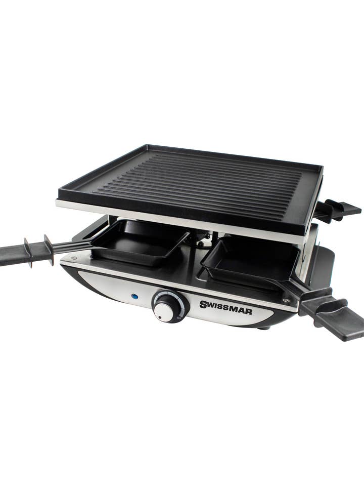 Swissmar Geneva 4-Person Raclette Cast Aluminium Party Grill for wholesale by DK Household Brands (Zyliss, Cole & Mason, AdHoc, SwissMar, Culinare, Ken Hom)