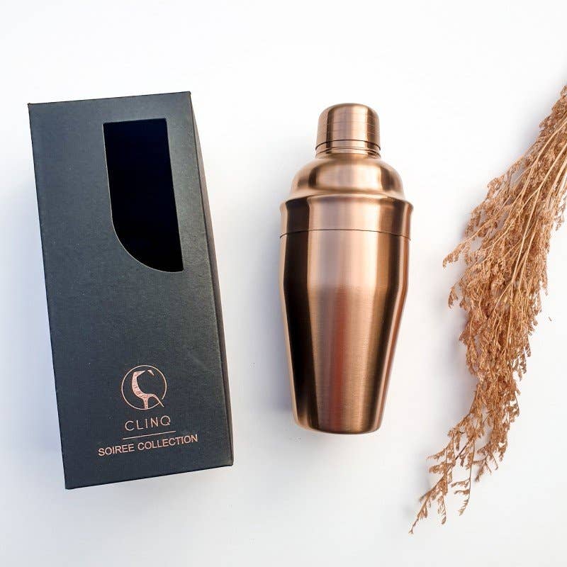 CLINQ - Wholesale Cocktail shaker - Copper Cocktail Shaker4