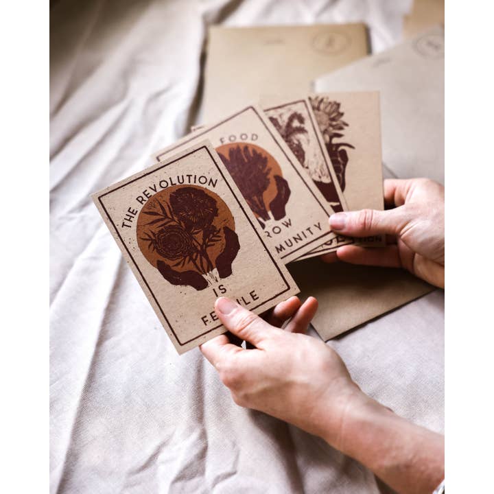 Rosanna Morris - Wholesale Postcard Set - Pack of 4 Postcards - Grow2