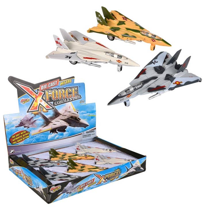 7" 'DIE-CAST F-14 TOMCAT - LLB Speelgoed voor wholesale door La Luna Bella - Toys