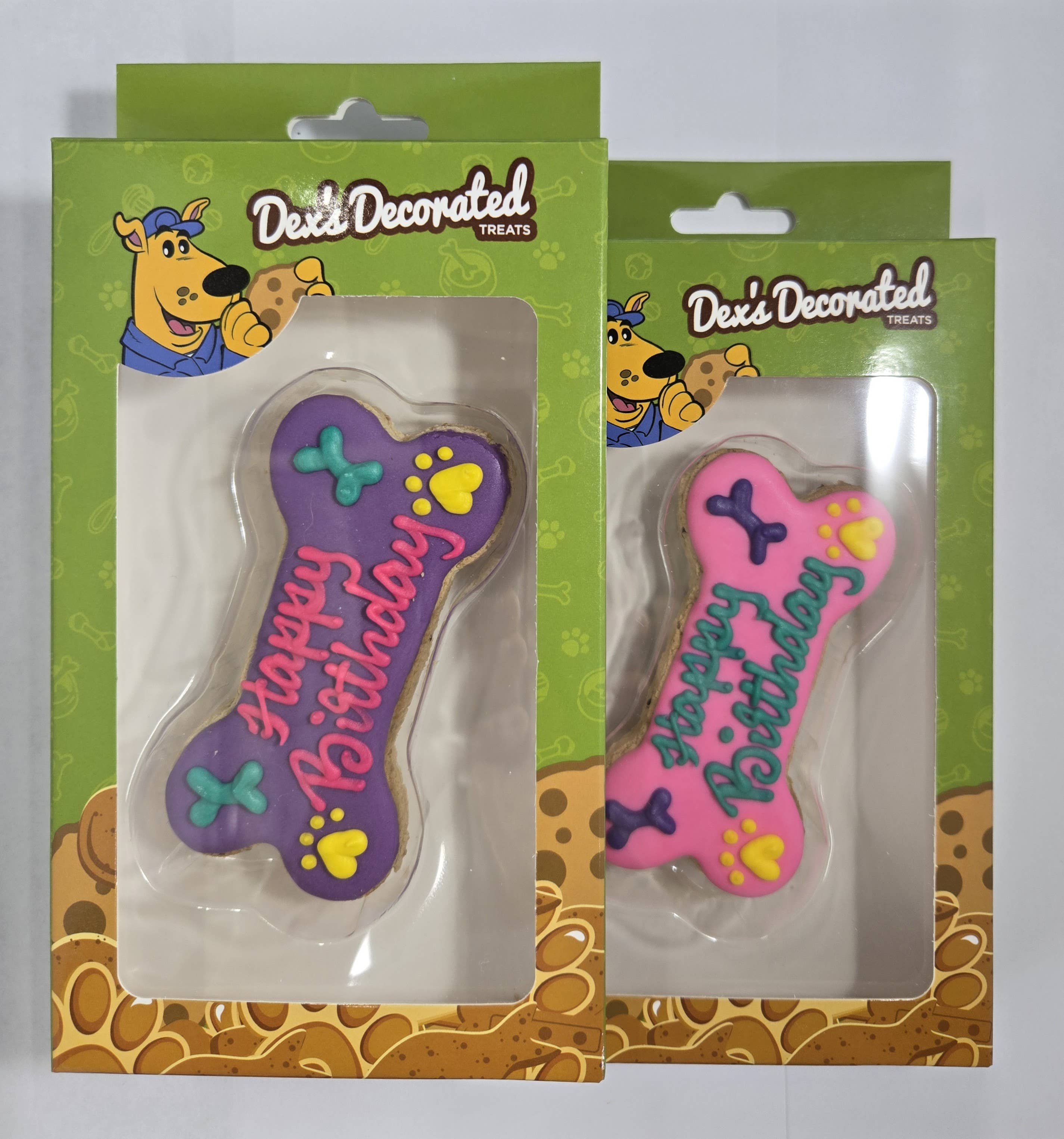 The Doggie Express - Wholesale Pet Treats - Dog - Large Happy Birthday Bone - Packaged5