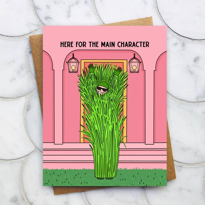 Cartão de Aniversário do Protagonista - Cartão Engraçado de Graduação / Parabéns por atacado de Top Hat and Monocle